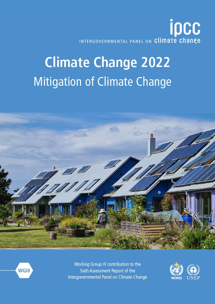 IPCC – Sixth Assessment Report, Climate Change 2022: Mitigation of Climate Change